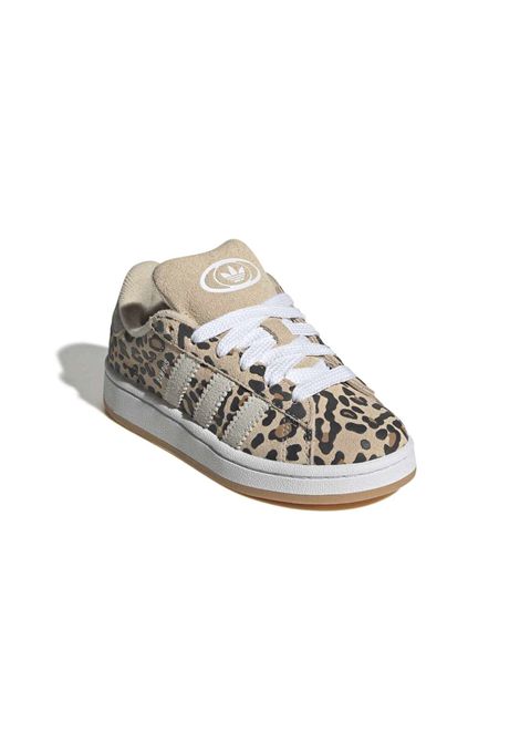 Scarpe Adidas Campus 00S Beige Animalier Bambina ADIDAS ORIGINALS | Sneakers | KI9438-